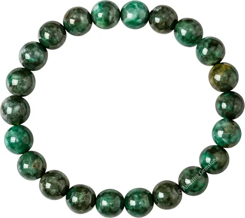 Miniatura 377 de Amazing Gemstone Pulsera de cristal para mujeres y hombres, pulsera de cristal curativo de protección, pulsera elástica con cuentas de piedras