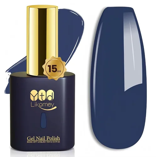 Miniatura 35 de YTD Likomey Esmalte de uñas de gel blanco, 0.5 onzas líquidas, manicura y pedicura para manicura y pedicura de verano, esmalte de color UV, 0.5