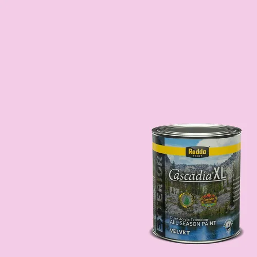 Miniatura 187 de Rodda Paint CASCADIA ZERO - Pintura satinada e imprimación para interiores en uno, 1 galón, Lady Flower Flor de señora