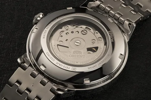 Miniatura 5 de Orient Reloj automático clásico para hombre con esfera azul RA-AC0J03L10B, Classic