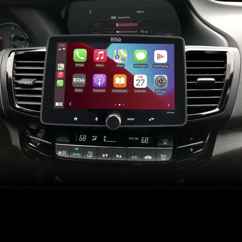 Miniatura 8 de Scosche HA1717B compatible con Honda Accord ISO doble DIN y DIN+Pocket Dash Kit negro