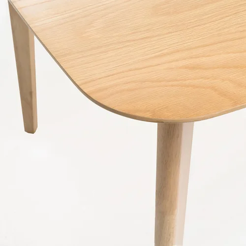 Miniatura 6 de Christopher Knight Home Mesa de comedor de madera Nyala, acabado de roble natural