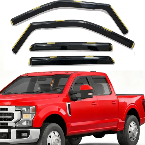 Miniatura 31 de Viseras laterales para ventana, deflectores de ventilación, deflectores de ventilación para Chevrolet Equinox 2018, 2019, 2020, 2021, 2022, 2023