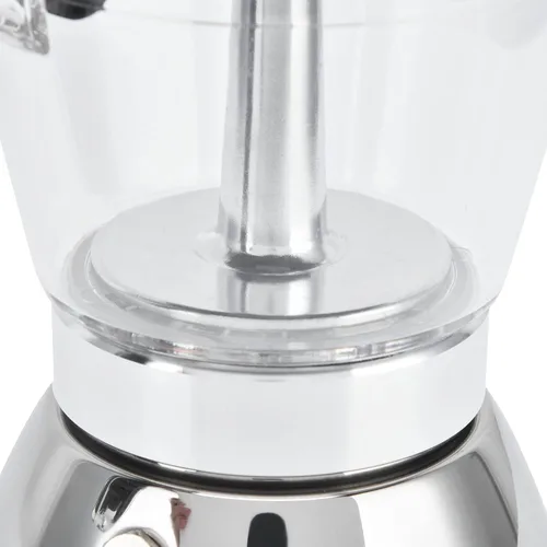 Miniatura 9 de Qiilu Moka - Olla de acero inoxidable para 4 tazas de café, para cocina, moka