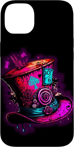 Miniatura 15 de Funda para iPhone 12/12 Pro We're All Mad Here Pink Steampunk Alicia en el país de las maravillas