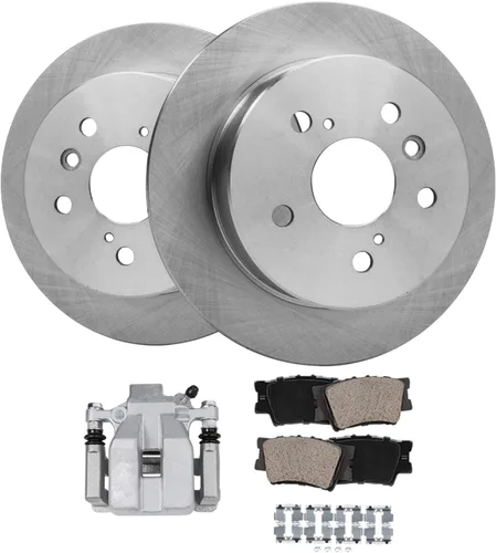 Miniatura 21 de Detroit Axle - Rotores de freno para Ford Mustang 2015 2016 2017 2018 2019 2020 2021 2022 2023 Rotores de freno de disco 2016 2017 2018 2019