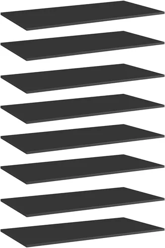 Miniatura 51 de Tableros de estantería 8 piezas, tablones de repuesto para estantería, estante de madera, estante de melamina, madera sin terminar, para renovar