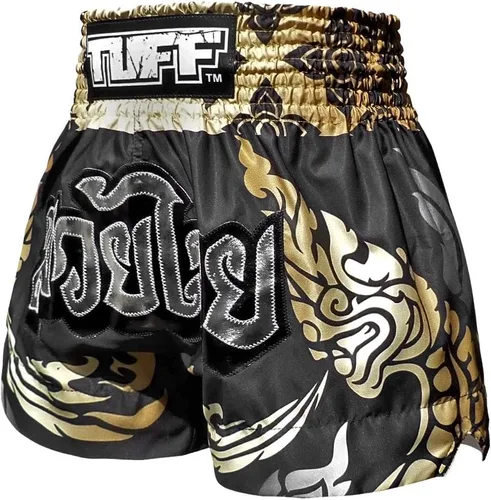 Miniatura 2 de TUFF Pantalones cortos deportivos para Muay Thai y artes marciales, ropa de entrenamiento y gimnasio