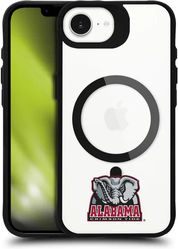 Miniatura 365 de Head Case Designs Funda de gel suave con licencia oficial de la Universidad de Alabama UA Collage compatible con Apple iPhone 13 Pro Max