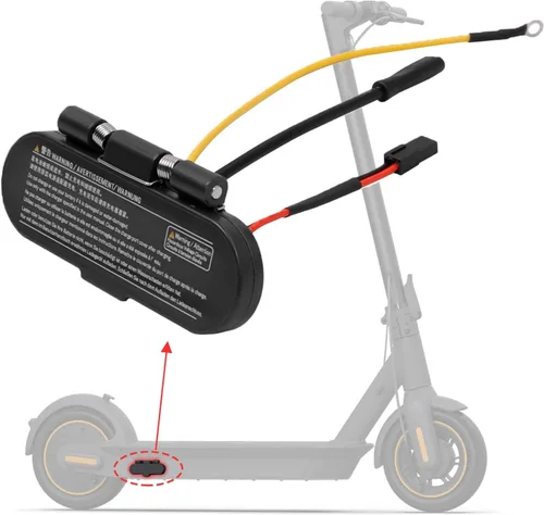 Base de carga eléctrica de scooter Puerto de carga para Segway Ninebot Max G30 E-Scooter, puerto de carga a prueba de polvo conjunto de puerto de
