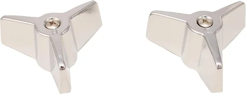American Standard SK0013 - Manija de repuesto para bañera y ducha cromada, 2 manijas para agua caliente y fría