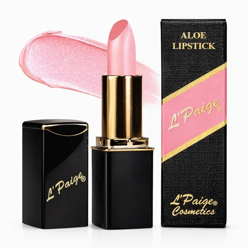 Miniatura 21 de L'Paige Lápiz labial y mancha de labios que cambian de color de pH - Transformación de marrón a rojo frambuesa, infusión de aloe vera, acabado LBR