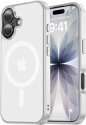 Miniatura 46 de Tigowos Magnetic Guardian - Funda diseñada para iPhone 11 Pro [probada en caídas de grado de 10 pies y compatible con MagSafe] Funda delgada Negro