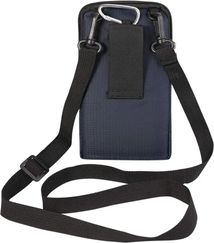 Miniatura 5 de Funda de nailon para teléfono celular para hombre, con clip para cinturón, bolsa de cintura compatible con iPhone 17 Pro Max Galaxy S26 Ultra S26+