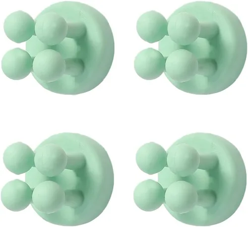 Miniatura 8 de Portacepillos de dientes de silicona para baños, soporte de afeitar para ducha, soporte de cepillado de dientes, soporte de pared para cepillo