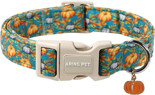 Miniatura 29 de Aring Pet Collar navideño para perro, lindo, ajustable, de algodón, para cachorros, perros pequeños, medianos y grandes, con copos de nieve, rojo Z