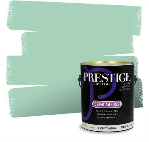 Miniatura 1393 de Prestige Paints - pintura de exterior y pintura de imprimación en una, E100-T-6006-10AVP