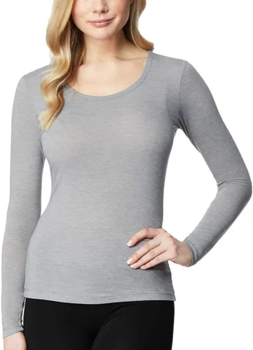 Miniatura 6 de 32 DEGREES Camiseta de manga larga con cuello redondo para mujer paquete de 2