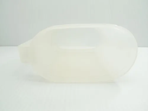 Miniatura 6 de Tupperware Vintage Slim Line - Jarra transparente para refrigerador de 1 cuarto de galón con tapa azul