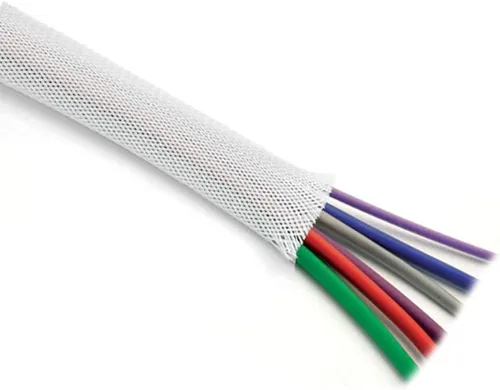 Miniatura 7 de Bettomshin 1 funda de cable trenzado PET de 1.64 pies (1.6 ft), 3/8 pulgadas de ancho, manga trenzada expandible, para proteger el cable eléctrico
