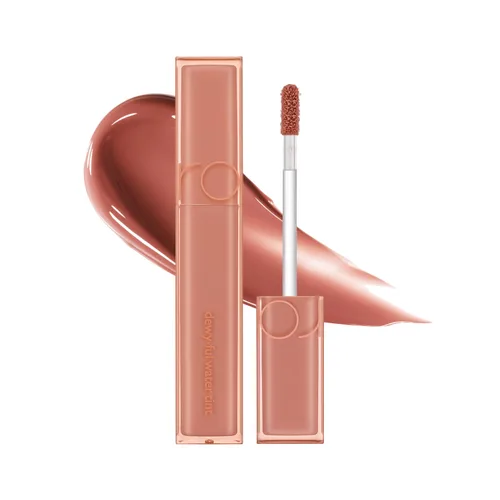 Miniatura 17 de rom&nd TINTE DE AGUA DEWYFUL 01 EN CORAL Brilloso alto pigmento hidratante no pegajoso Labios hidratados tonos coloridos Alto Brillo 0.18oz