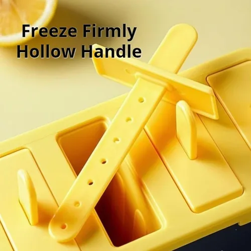 Miniatura 4 de Juego de 6 moldes clásicos para paletas de silicona, moldes para hacer helados, moldes para hacer helados, accesorios de cocina, fácil liberación