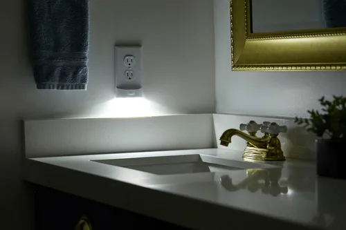Miniatura 3 de Individual - SnapPower MotionLight [para tomas de corriente decorativas] - Luces nocturnas LED con detección de movimiento integradas en la placa