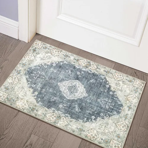 Miniatura 80 de Alfombra Verde MUJOO de 8'x10', Alfombras de Área para Sala de Estar, Alfombras Lavables, Alfombra Grande de Área, Alfombra Boho de Área de 8'x10