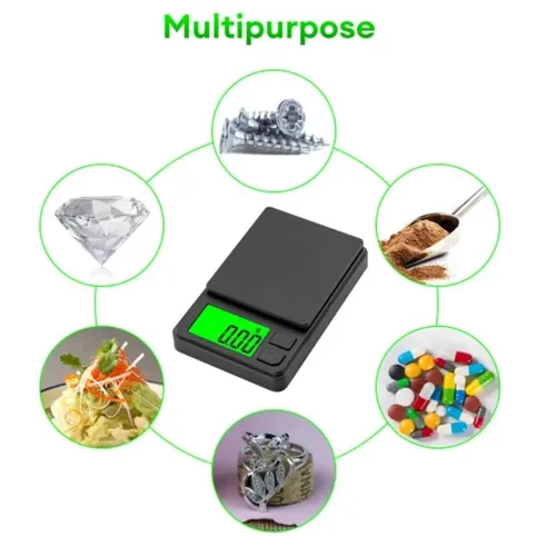 Miniatura 4 de Báscula de bolsillo de precisión de 35.27 oz x 0.00 oz, báscula digital de gramos, alimentos, joyas, onzas/granos con pantalla LCD retroiluminada