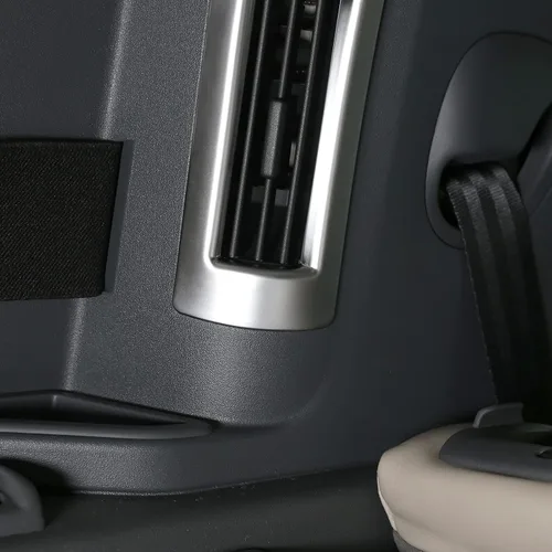 Miniatura 5 de Ventilación de salida de aire acondicionado de pilar C interior de coche de plástico ABS para Land Rover Defender 2020 (plata)