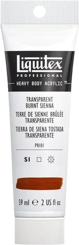 Miniatura 88 de Liquitex Pintura Acrílica Profesional de Cuerpo Pesado, Tubo de 2 oz (59ml), Rojo Fluorescente