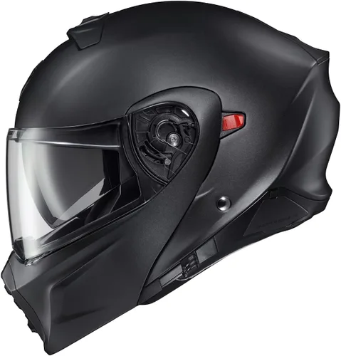 Miniatura 2 de ScorpionEXO GT930 - Casco integral de motocicleta Transformer para adultos con bolsillos para altavoces con Bluetooth, aprobado por DOT y ECE, Negro