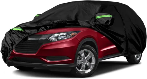 Miniatura 8 de Funda impermeable para auto Compatible con Honda Pilot 2002-2025, fundas para auto para todo tipo de clima 210T con interior de algodón