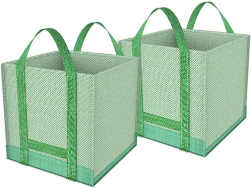 Miniatura 8 de Bolsas de basura reutilizables para patio, bolsas de césped, bolsas de hojas, bolsa de jardín plegable, bolsa de jardín emergente, bolsa