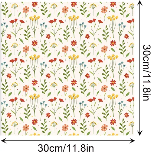 Miniatura 2 de Paquetes de papel con patrón floral, 24 hojas/12 diseños, papel de manualidades de doble cara, cartulinas de flores de primavera de acuarela