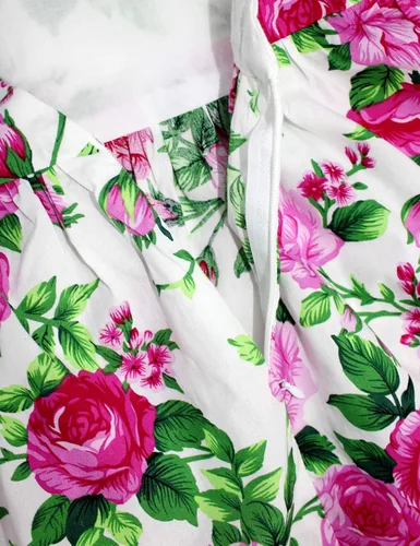 Miniatura 274 de Vestido de verano para niña, de algodón, con diseño floral