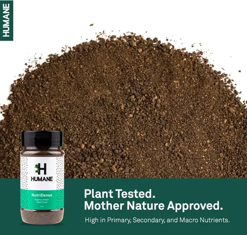 Miniatura 3 de Humane NutriDense - Alimentos para plantas de interior, fertilizante orgánico multiusos para plantas de interior (5 onzas)