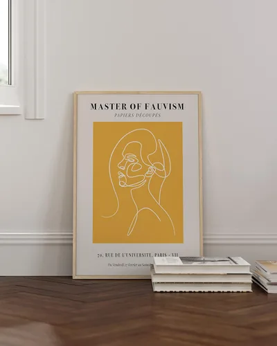 Miniatura 103 de Haus and Hues Arte de pared amarillo – Pósteres estéticos con cita para adolescentes, pósteres estéticos para dormitorio, niñas, impresión artística