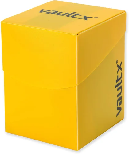 Miniatura 3 de Caja de almacenamiento para mazo de cartas Vault X y 150 fundas negras para cartas, se ajusta a más de 100 cartas con funda, tamaño grande estándar