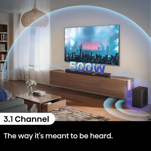 Miniatura 4 de Hisense AX3100Q Barra de Sonido de 3.1 Canales con Subwoofer Inalámbrico, Dolby Atmos, DTS:X, Bluetooth 5.3, Compatible con Roku TV