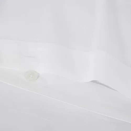 Miniatura 4 de H by Frette Paquete de cama de percal para suite junior (individual) – Juego de ropa de cama de lujo de color blanco incluye fundas de almohada