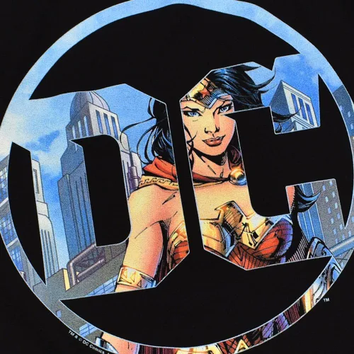 Miniatura 6 de Popfunk Camiseta y calcomanías con logotipo de Wonder Woman