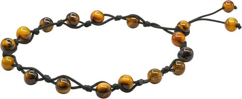 Miniatura 182 de Amazing Gemstone Crystal Anklet Ankle Bracelets for Women - Waterproof Beaded Healing Crystal Anklets, Plus Size Chakra Gemstone Bead Anklet