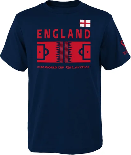 Miniatura 9 de Outerstuff International Soccer - Camiseta de manga corta para hombre de la Copa Mundial de la FIFA Rojo