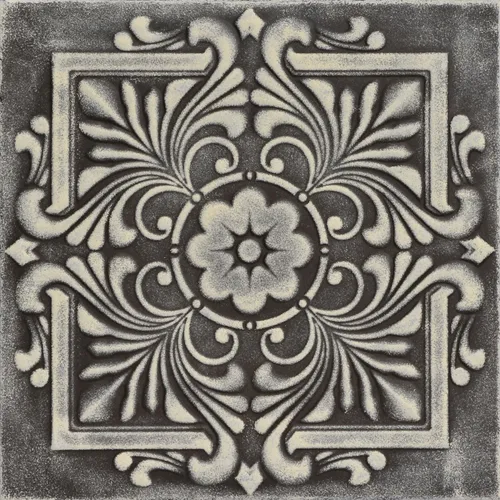 Miniatura 11 de À LA MAISON CEILINGS R14 - Azulejo victoriano de espuma para techo (128 pies cuadrados/caja), paquete de 48, oro blanco lavado