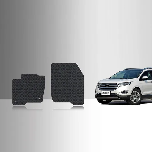 Miniatura 8 de TOUGHPRO Juego de accesorios de alfombrillas (fila delantera + 2da fila) para Ford Edge resistente para todo tipo de clima