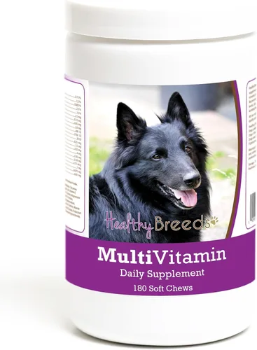 Miniatura 159 de Healthy Breeds Bulldog francés multivitamínico suave masticable para perros 180