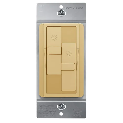 Miniatura 16 de TOPGREENER Interruptor digital de atenuación para luces LED / CFL regulables de 200 W, interruptor de atenuación deslizante LED de un solo polo,