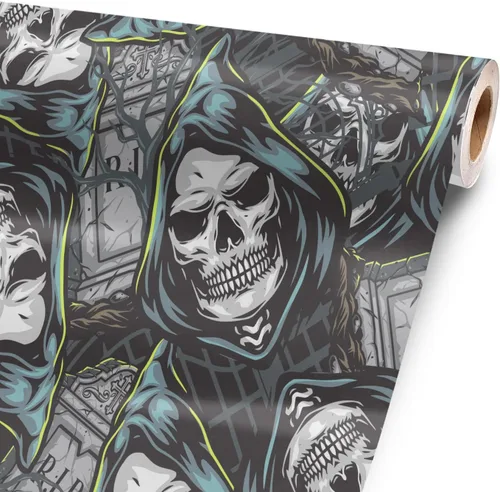 Wall of Death - Lámina de vinilo de 24 x 52 pulgadas para artículos grandes o personalizados, envoltura 3M para bricolaje a equipo personalizado de