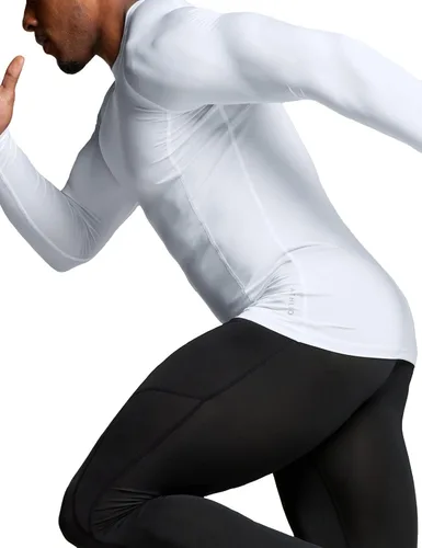 Miniatura 5 de ATHLIO - Paquete de 1 o 3camisetas de compresión de manga larga con FPU 50+ para hombre, camiseta de protección para deportes acuáticos